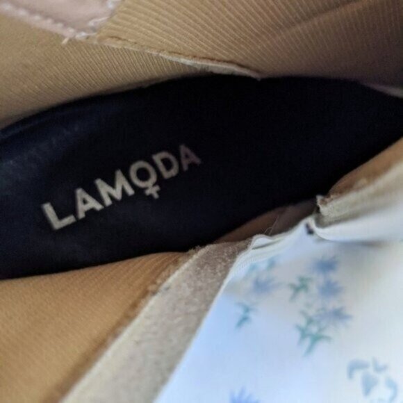 Lamoda Pure Freestyle Platform Ankle Boots 36 5 White Punk Goth Heels Lug Sole - Picture 7 of 10